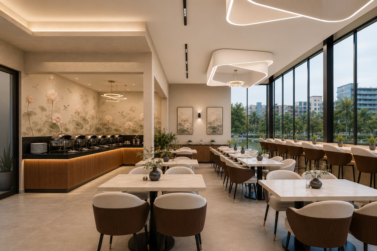 Trimint dining area